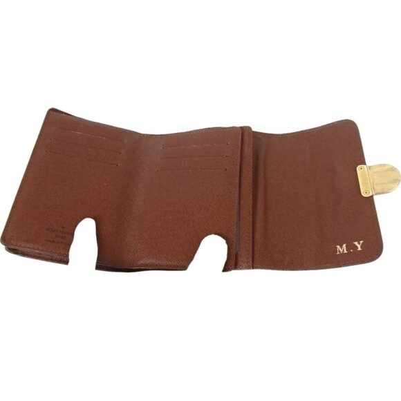 843167AM (C2) Louis Vuitton Wallet Brown Monogram - Picture 5 of 12